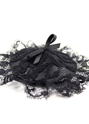 Nipple Covers with Lace Black