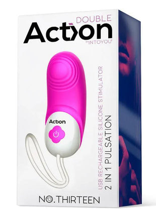 G-spot Stimulator 2 in 1 Vibration and Pulsation No. Thirteen