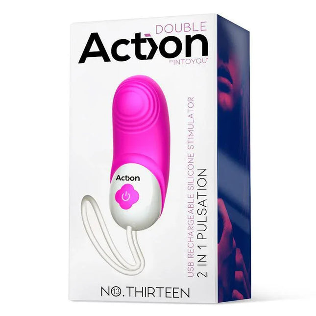 G-spot Stimulator 2 in 1 Vibration and Pulsation No. Thirteen