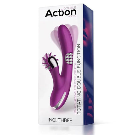 No. Three Rotator with Rotating Balls 360º and Stimulating Wheel