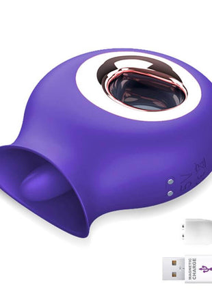No. TwentyFive Licking Tongue and Vibrator Clitoris Massager