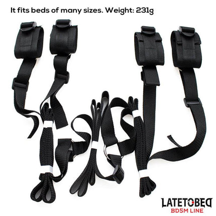 Nylon Bed Bondage Restraints System (without hook)