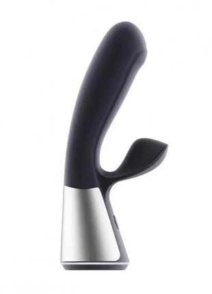 Ohmidod Fuse Interactive Vibe G-Spot black ergonomic waterproof vibrator with multi-mode vibrations