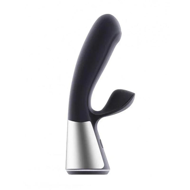 Ohmidod Fuse Interactive Vibe G-Spot black ergonomic waterproof vibrator with multi-mode vibrations