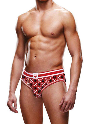 Open Brief with reindeer pattern stylish comfortable lingerie brief