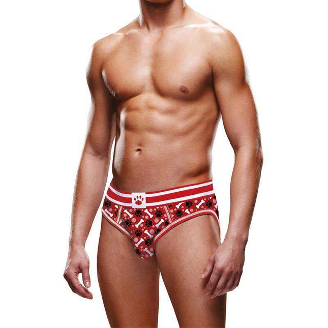 Open Brief with Reindeer featuring festive reindeer pattern and comfortable fit on white background
