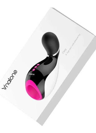 Masturbador Oxxy Black & Fuchsia