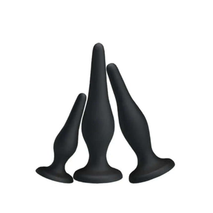 Pack 3 Butt Plug Mini Anal Kit