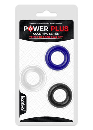 Pack of 3 Penis Ring Power Plus