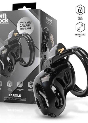 Parole Chastity Cage with Lock for Submission