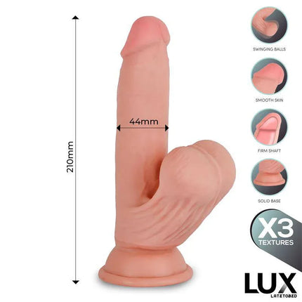 Triple Density Dildo with Swinging Balls 8.2 Paul