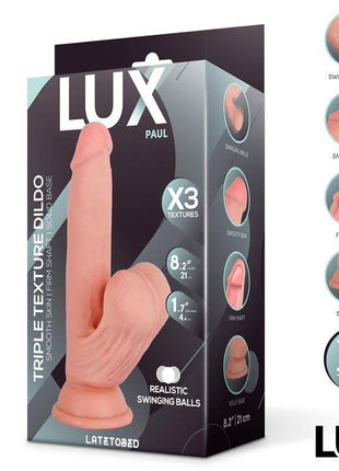 Triple Density Dildo with Swinging Balls 8.2 Paul