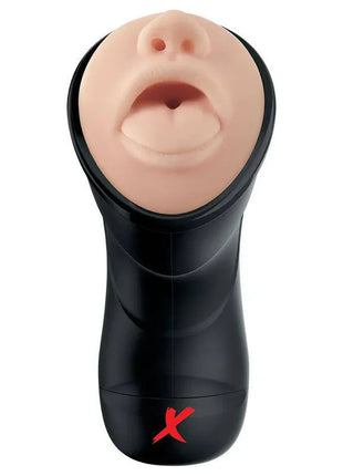 PDX Elite Deep Throat Vibrating Stroker