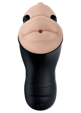 PDX Elite Double Penetration Vibrating Stroker