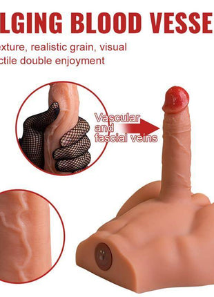 Peel Dildo and Ass with Thrusting and Vibration Masturbator 2.7 KG