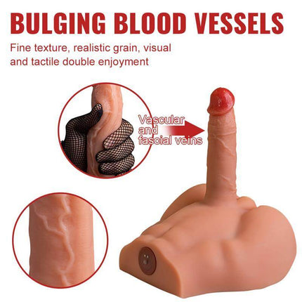 Peel Dildo and Ass with Thrusting and Vibration Masturbator 2.7 KG