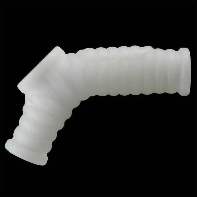 Penis and Testicles Vibrating Sleeve dual-stimulation silicone sex toy with adjustable vibrations and waterproof design