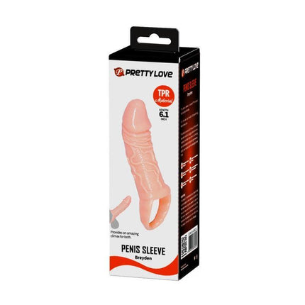 Penis Extension Sleeve with Testicle Ring