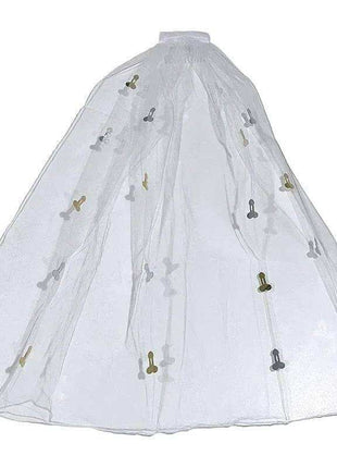 Penis Pop-It Toy appears as a sheer white mesh canopy with scattered small multicolored penis-shaped motifs.