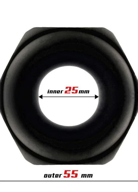 Penis Ring Nut Liquid Silicone 25 mm