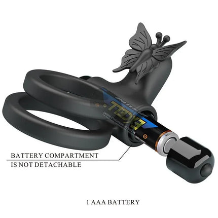 Penis Ring Passionate IX with Vibration