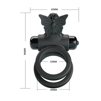 Penis Ring Passionate IX with Vibration