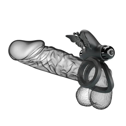 Penis Ring Passionate IX with Vibration