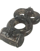 Penis Ring with Vibration Black