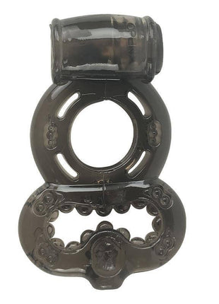 Penis Ring with Vibration Black