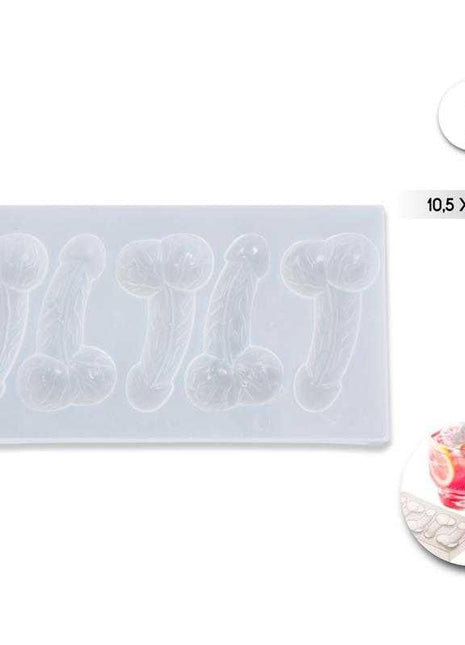 Penis-Shaped Ice Cube Tray for Fun Parties
