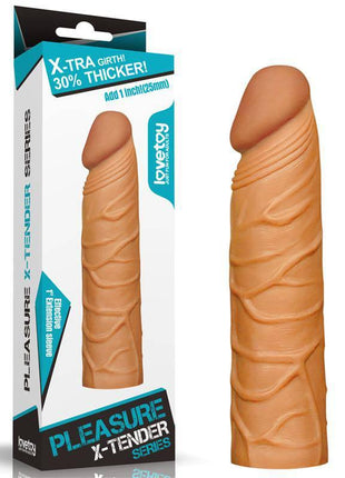 Penis Sleeve Pleasure X Tender Brown