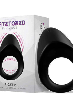 Picker silicone couple cockring for enhanced intimacy