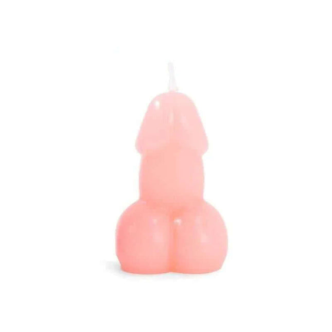 Pink Penis-shaped Candle for Celebrations
