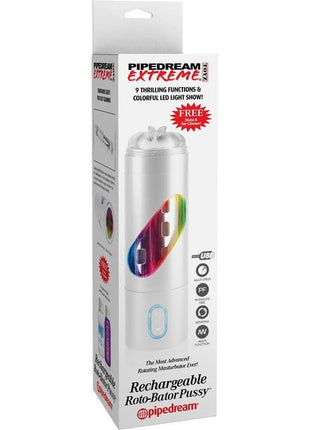 Pipedream Extreme Toyz Rechargeable Roto-Bator Pussy