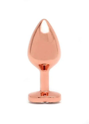 Heart Shaped Butt Plug Rose Gold - Secretsextoys.store