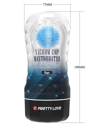 Planet Ball-Rolling Masturbator Cup Blue