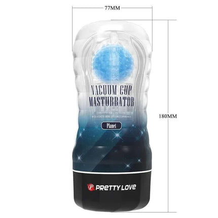 Planet Ball-Rolling Masturbator Cup Blue