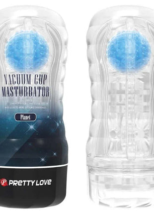 Planet Ball-Rolling Masturbator Cup Blue