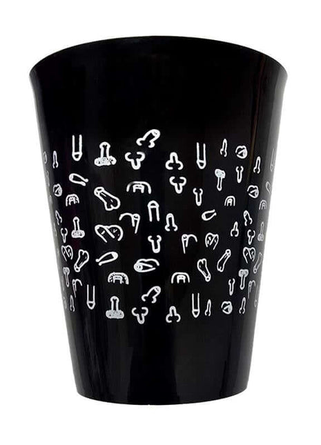 Plastic Cup with White Penis 500ml