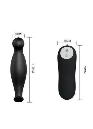 Plug Anal con 12 Patrones de Vibración