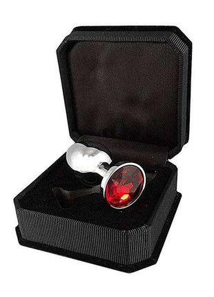 5.7cm elegant plug with sparkling crystal accent