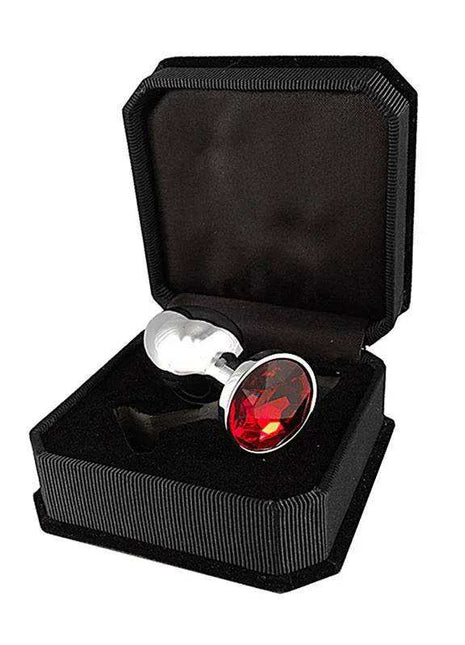 5.7cm elegant plug with sparkling crystal accent