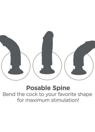 Reaslitic Dildo with Testicles and Vibration 10