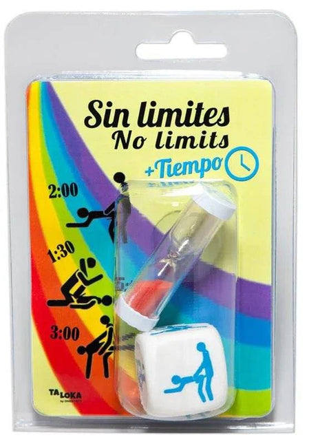 Posture Dice Set with hourglass timer for improving posture and wellness