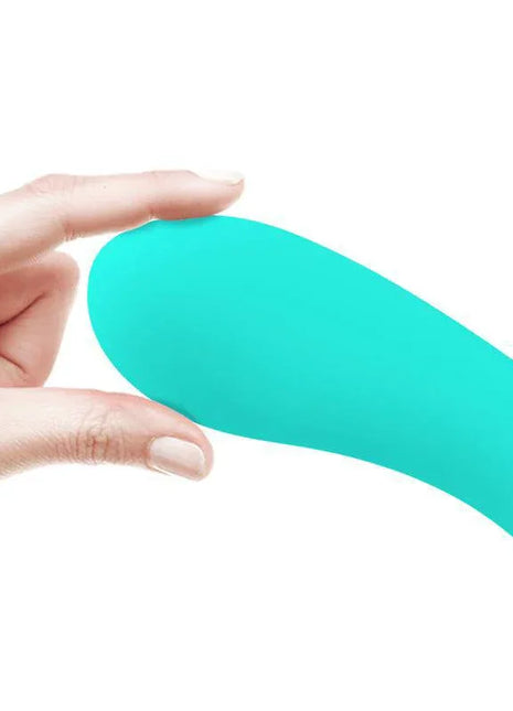 Prescott Vibrator USB Silicone Green