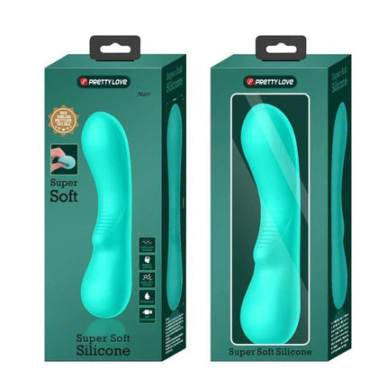 Prescott Vibrator USB Silicone Green