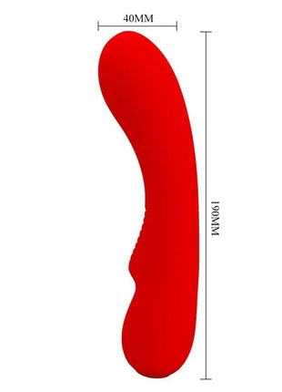 Prescott Vibrator USB Silicone Red