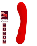 Prescott Vibrator USB Silicone Red