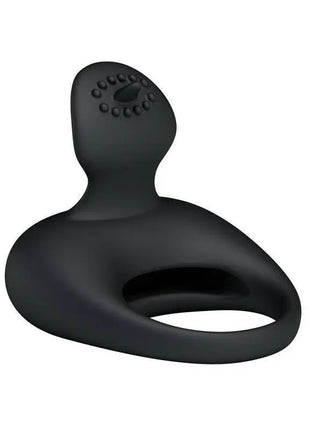 Pretty Love Anillo Vibrador Tonguo Negro