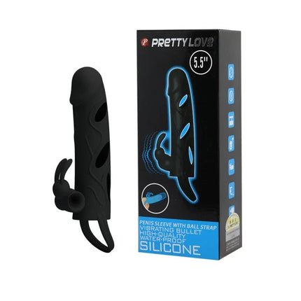 Black Cage with Vibrating Bullet